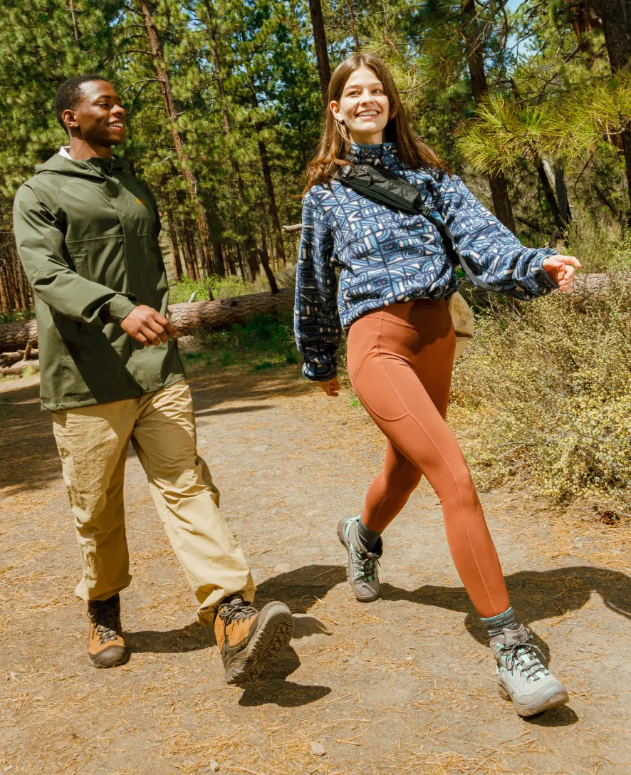 Women's Targhee IV Waterproof Hiking Boot  |  Alloy/Granite Green KEEN