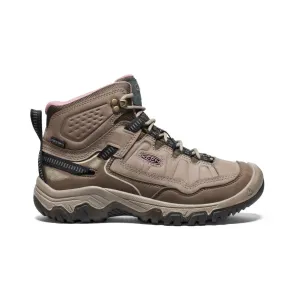 Women's Targhee IV Waterproof Hiking Boot  |  Brindle/Nostalgia Rose KEEN