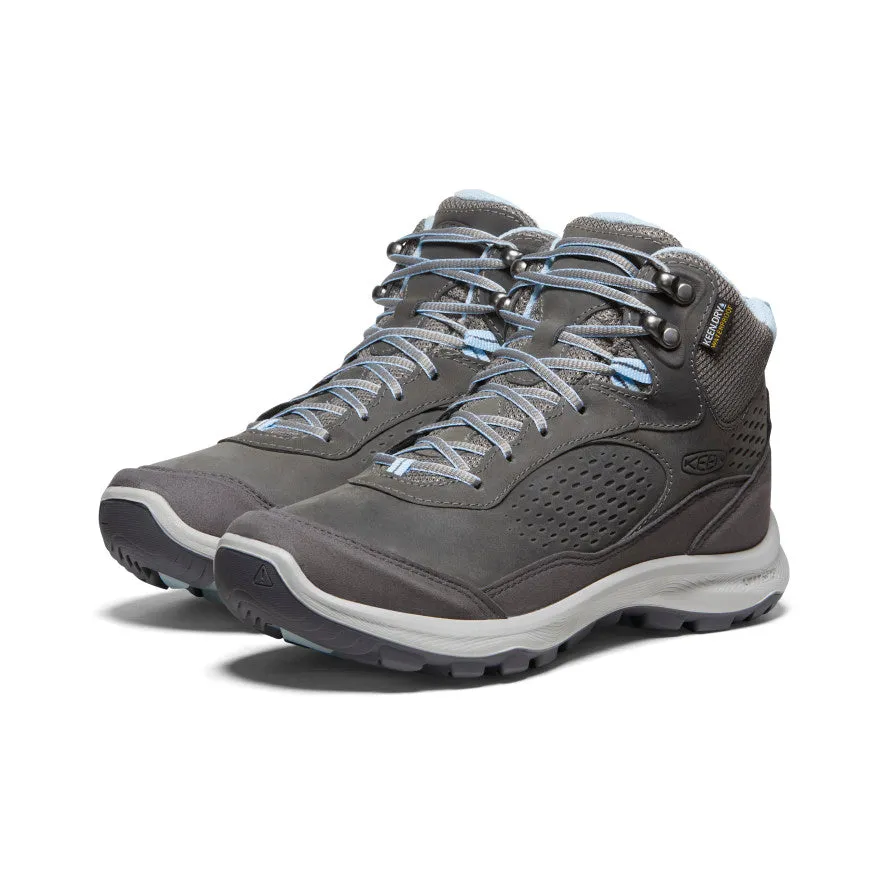 Women's Terradora Explorer Waterproof Boot  |  Steel Grey/Clear Sky KEEN