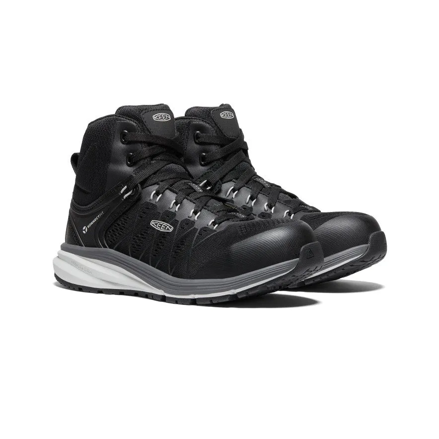Women's Vista Energy Mid (Carbon Toe)  |  Vapor/Black KEEN