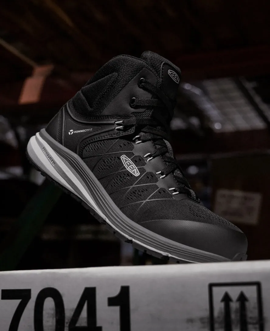 Women's Vista Energy Mid (Carbon Toe)  |  Vapor/Black KEEN