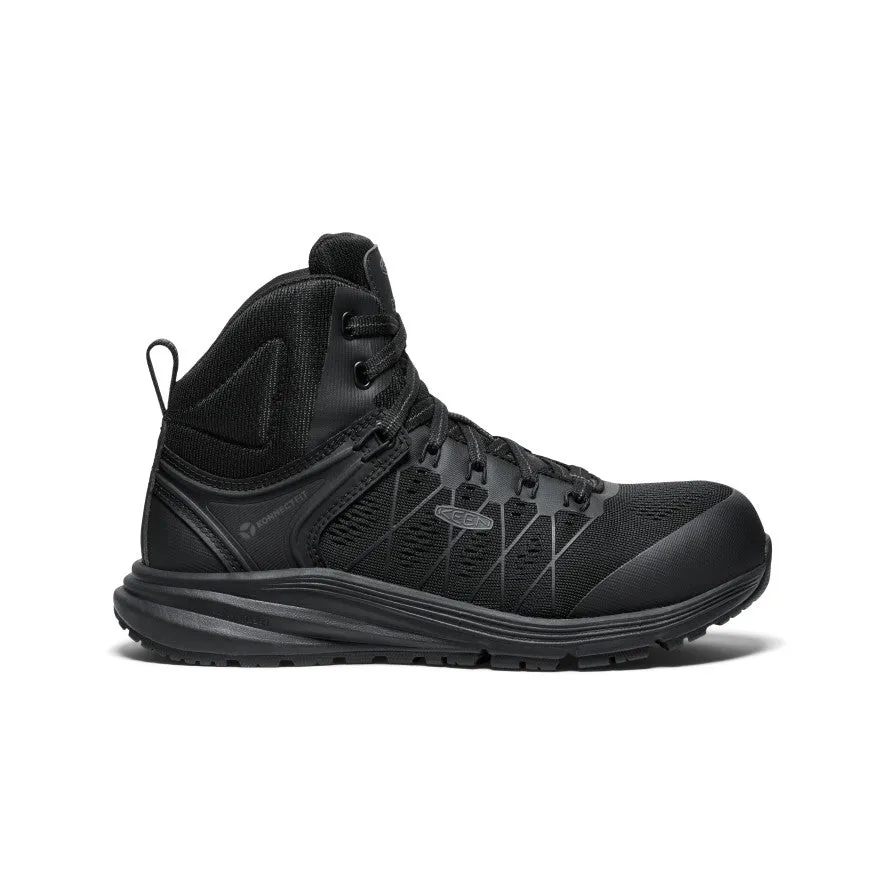 Women's Vista Energy Mid ESD (Carbon Toe)  |  Black/Black KEEN