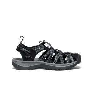Women's Whisper  |  Black/Steel Grey KEEN