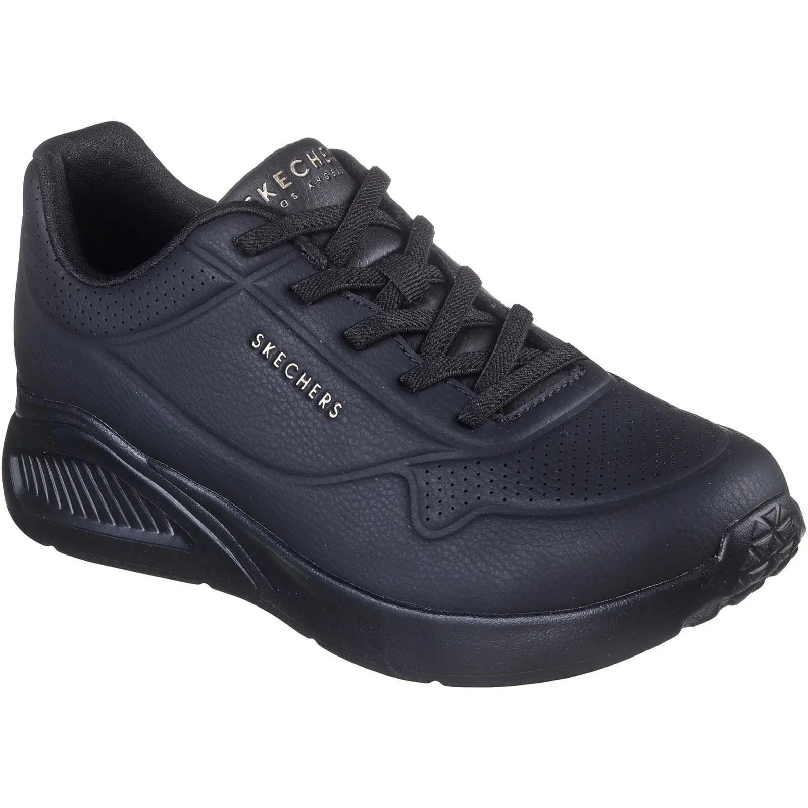 Women's Wide Fit Skechers 177289 Uno Lite Lite Work Trainers