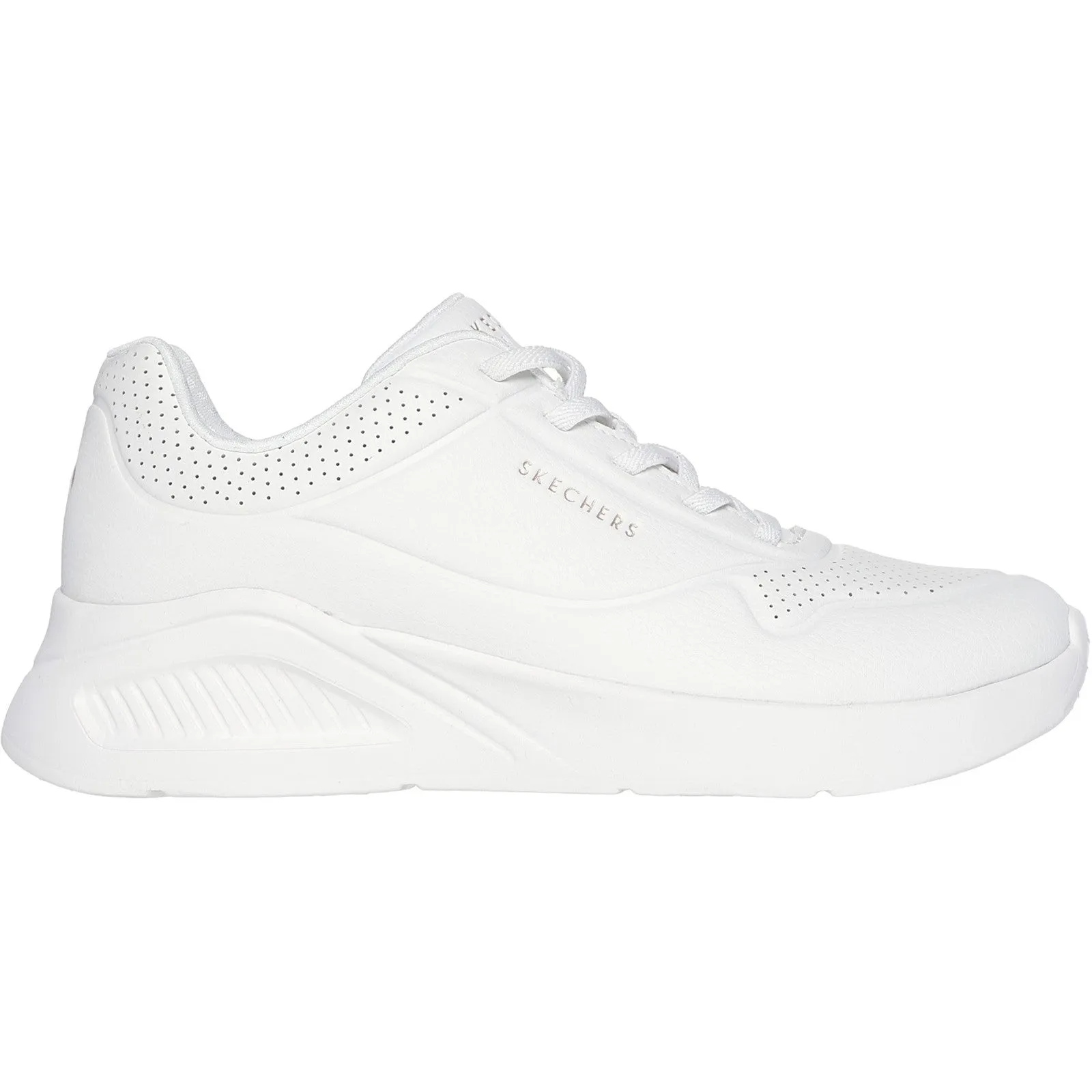 Women's Wide Fit Skechers 177289 Uno Lite Lite Work Trainers
