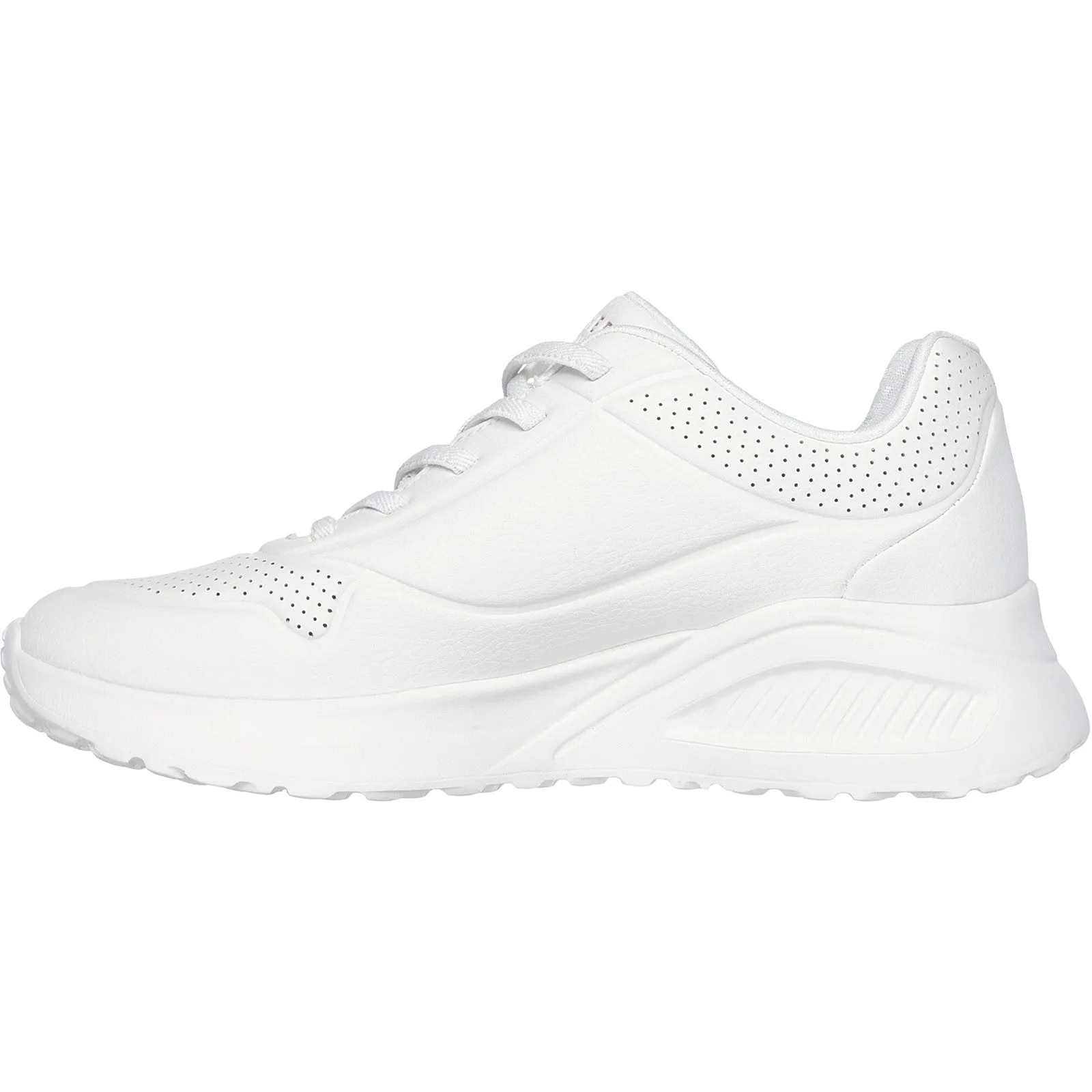 Women's Wide Fit Skechers 177289 Uno Lite Lite Work Trainers