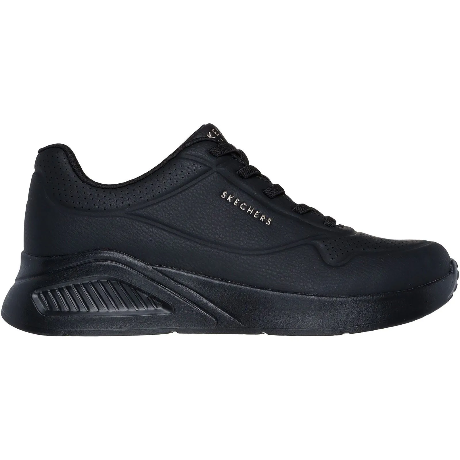 Women's Wide Fit Skechers 177289 Uno Lite Lite Work Trainers
