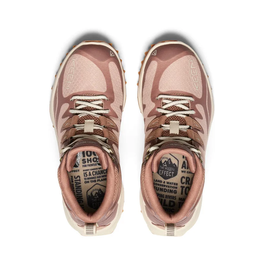 Women's Zionic Waterproof Hiking Boot  |  Warm Taupe/Birch KEEN