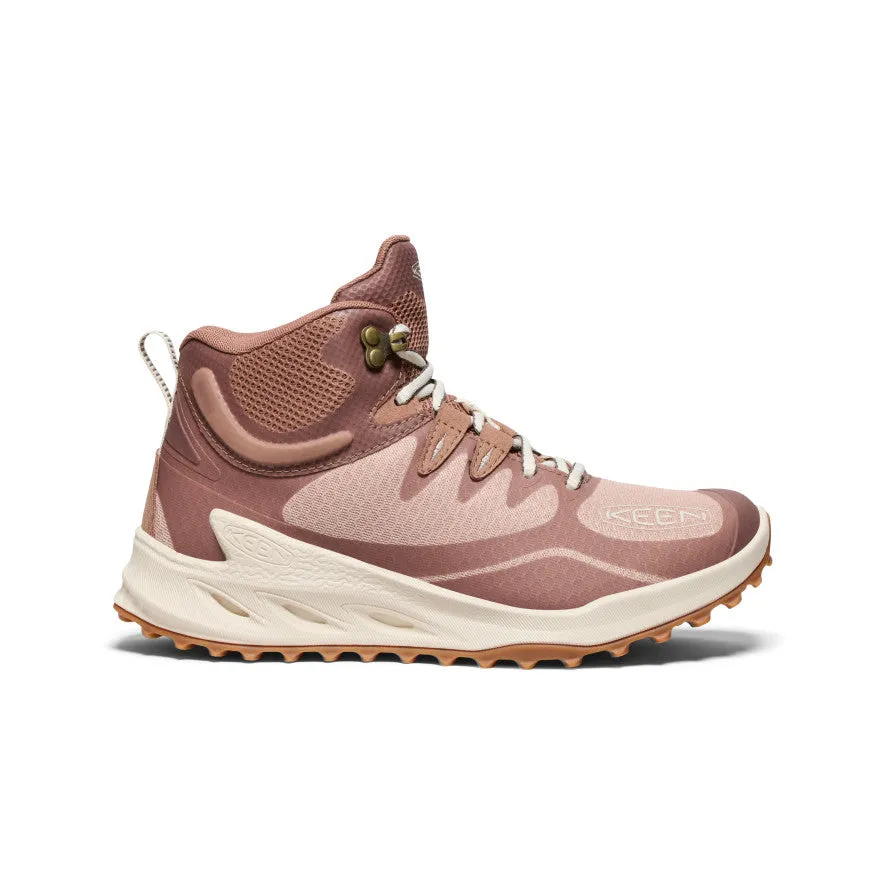 Women's Zionic Waterproof Hiking Boot  |  Warm Taupe/Birch KEEN