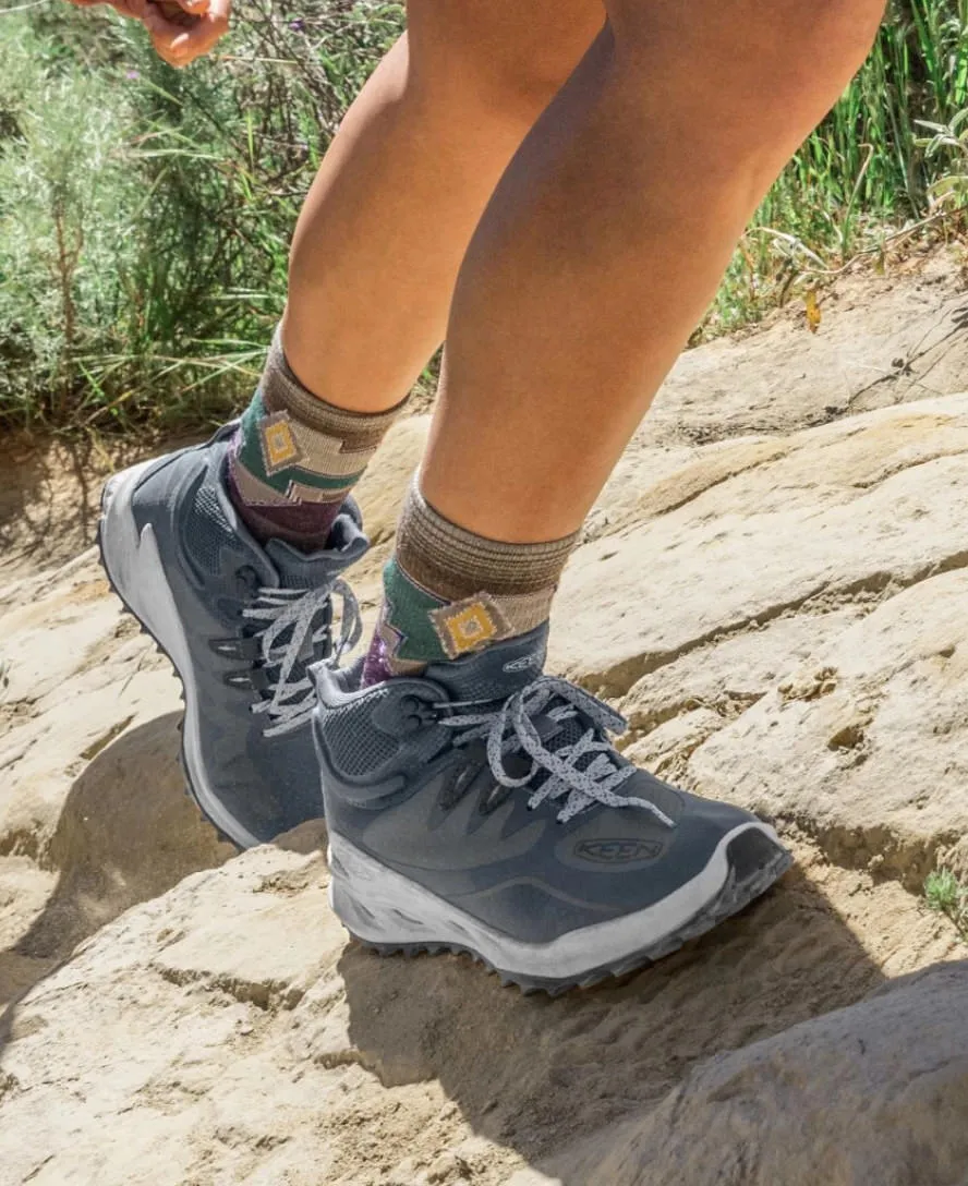 Women's Zionic Waterproof Hiking Boot  |  Warm Taupe/Birch KEEN