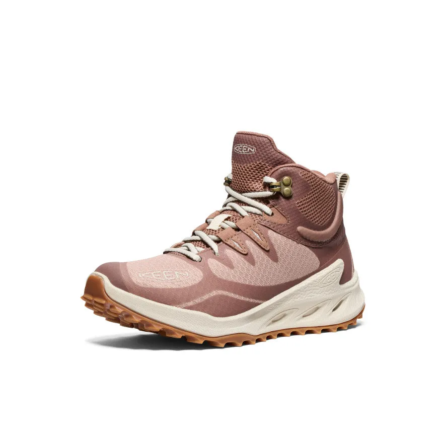 Women's Zionic Waterproof Hiking Boot  |  Warm Taupe/Birch KEEN